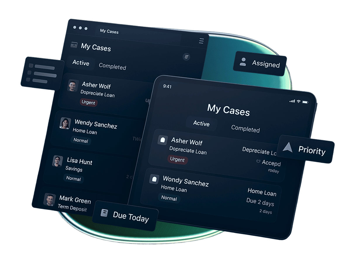 Cloudcase vA1 case selection queue interface