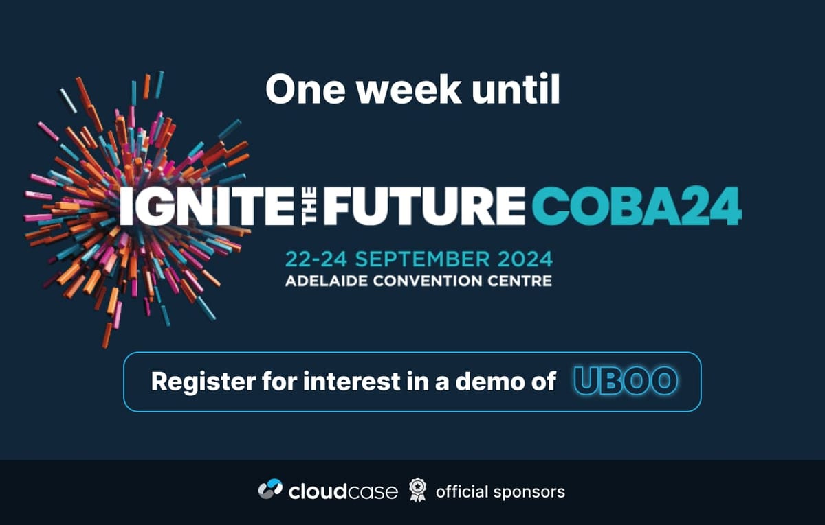 Ignite the Future: Cloudcase at COBA24